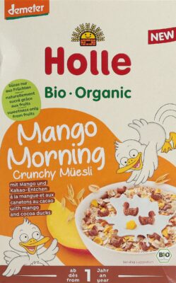 HOLLE morning crunchy muesli mangue bio 200 g