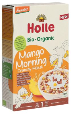 HOLLE morning crunchy muesli mangue bio 200 g