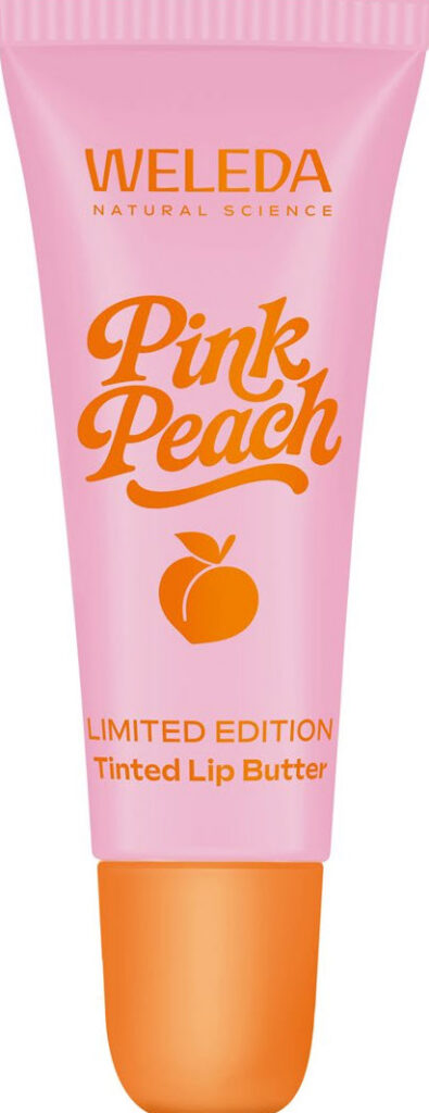 WELEDA lip butter tinted pink peach tb 7 ml