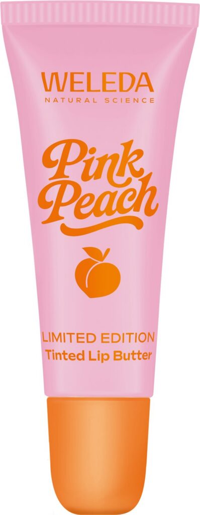 WELEDA lip butter tinted pink peach tb 7 ml