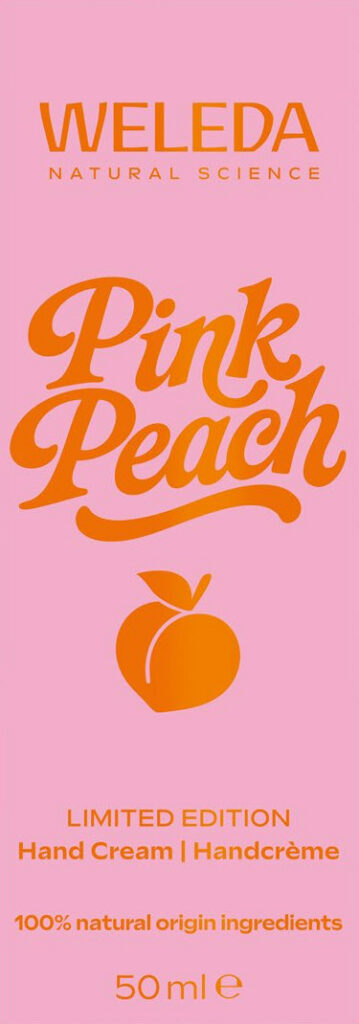 WELEDA crème mains pink peach tb 50 ml