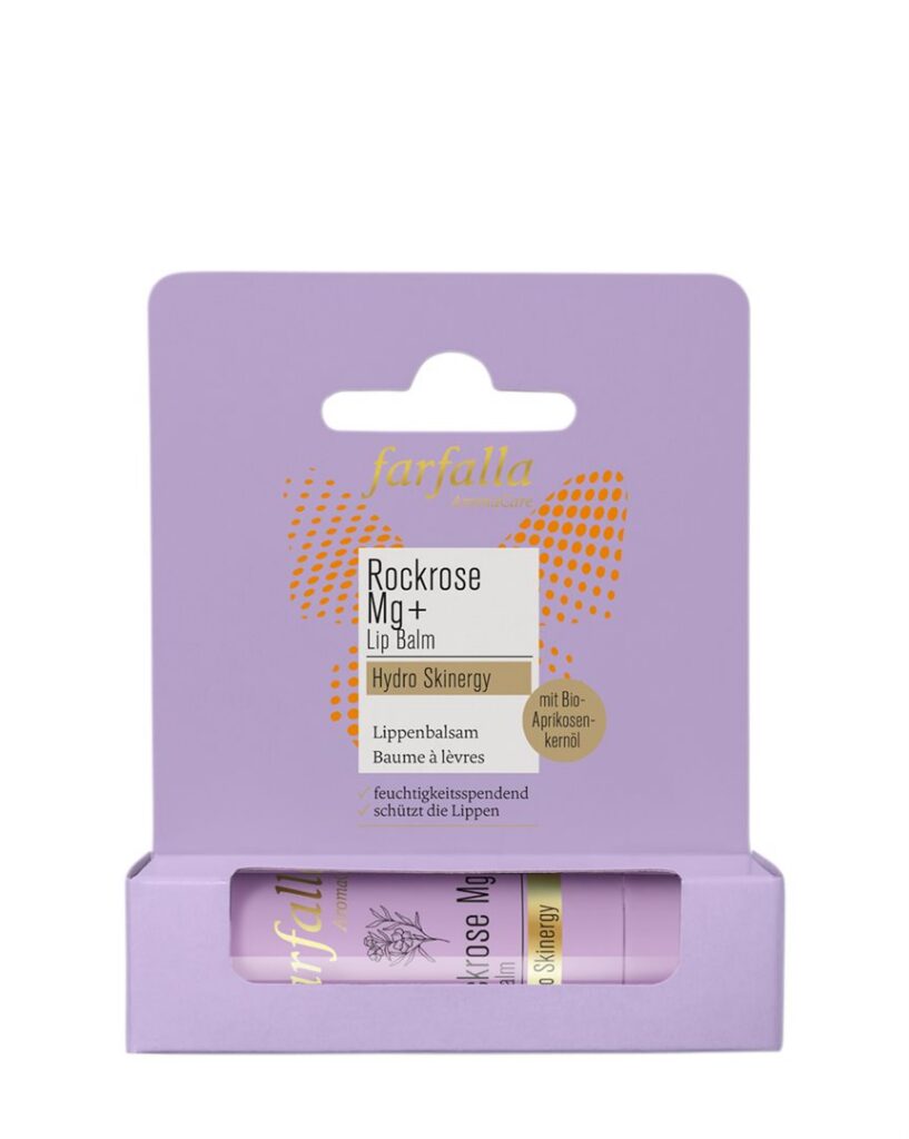 FARFALLA baume à lèvres rockrose Mg+ 4.6 g