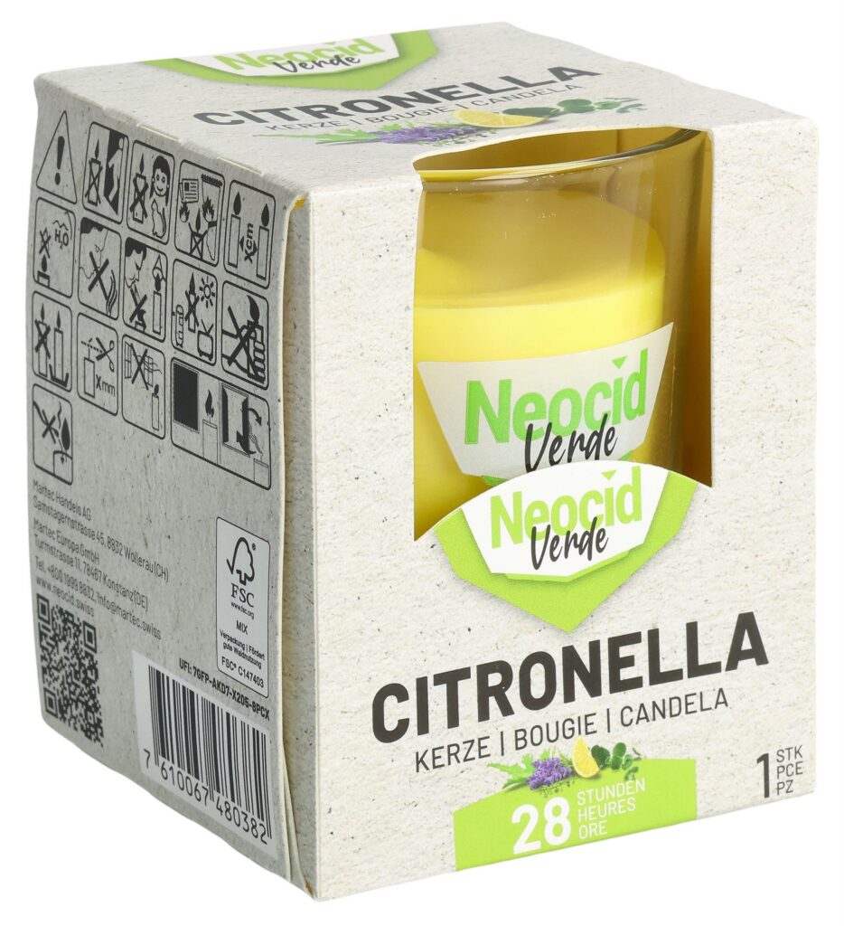 NEOCID VERDE citronella bougie