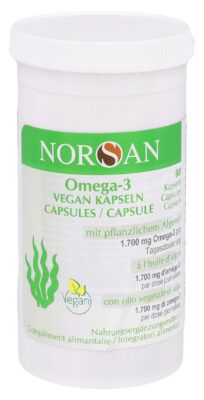 NORSAN Omega-3 caps vegan bte 80 pce