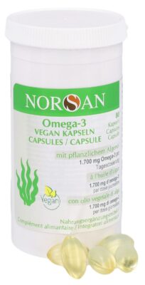NORSAN Omega-3 caps vegan bte 80 pce