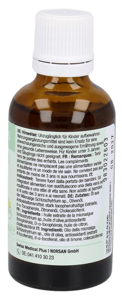 NORSAN Omega-3 ALGA huile vegan fl 50 ml
