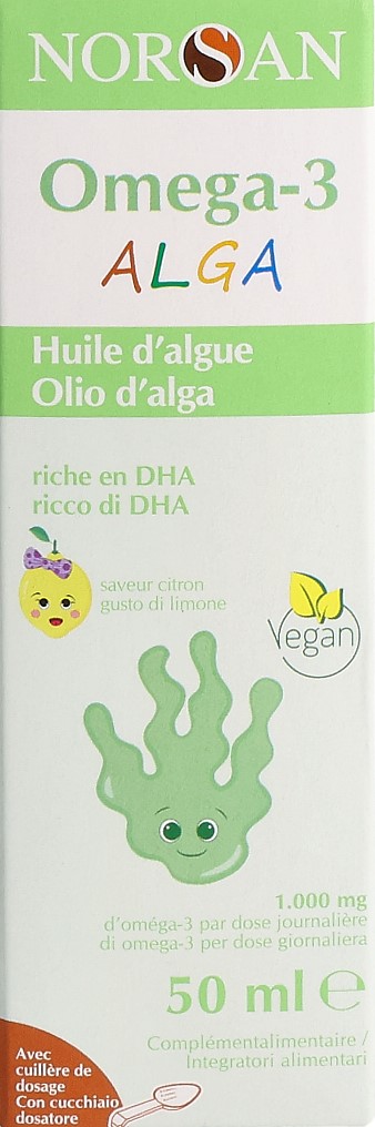 NORSAN Omega-3 ALGA huile vegan fl 50 ml