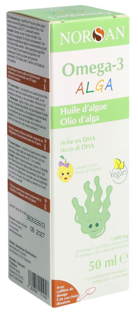 NORSAN Omega-3 ALGA huile vegan fl 50 ml