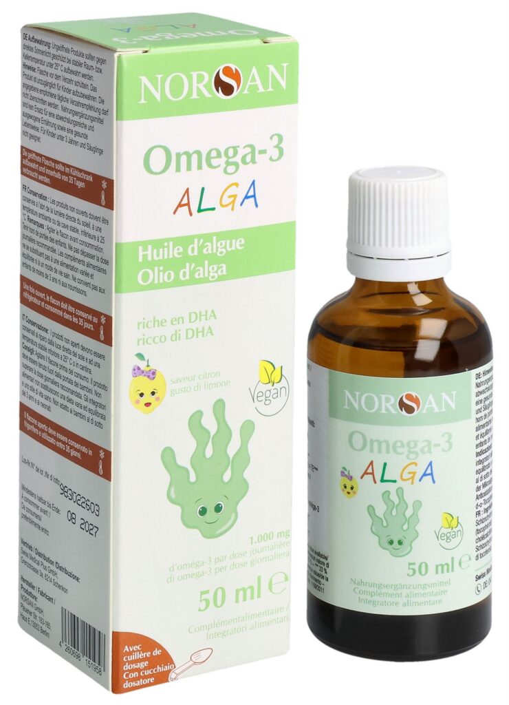 NORSAN Omega-3 ALGA huile vegan fl 50 ml