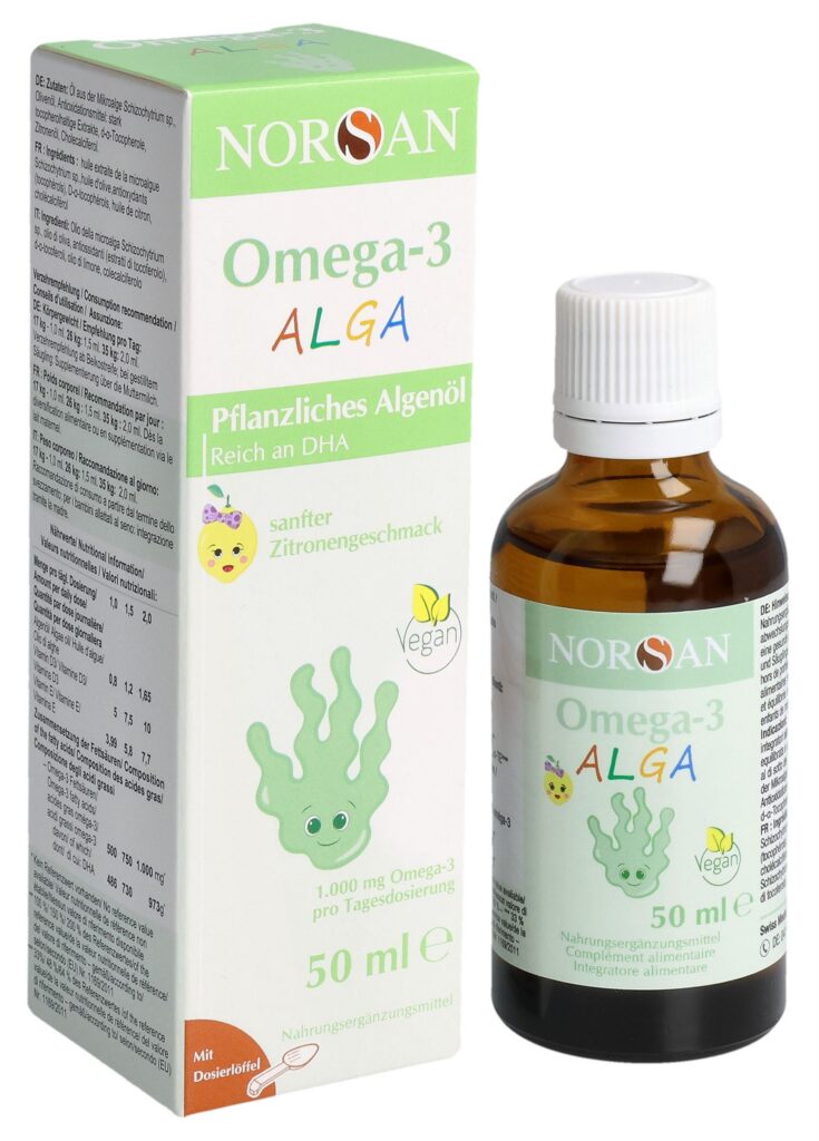 NORSAN Omega-3 ALGA huile vegan fl 50 ml