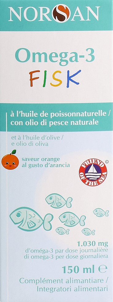 NORSAN Omega-3 FISK huile fl 150 ml