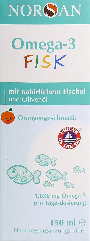 NORSAN Omega-3 FISK huile fl 150 ml