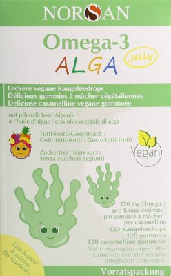 NORSAN Omega-3 ALGA Jelly vegan blist 120 pce