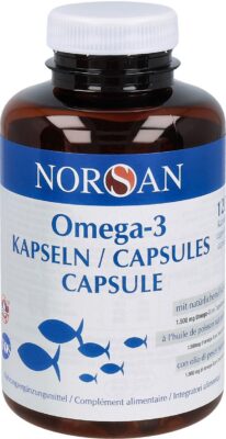 NORSAN Omega-3 Fischöl caps (n) bte 120 pce