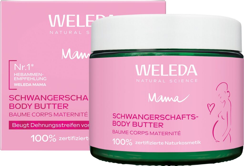 WELEDA baume corps maternité pot 150 ml