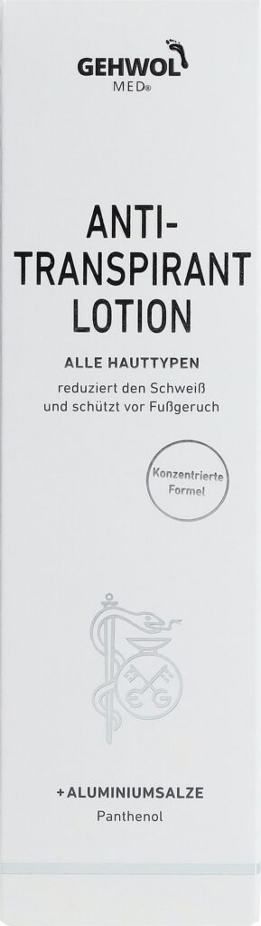 GEHWOL MED antitranspirant lot tb 125 ml