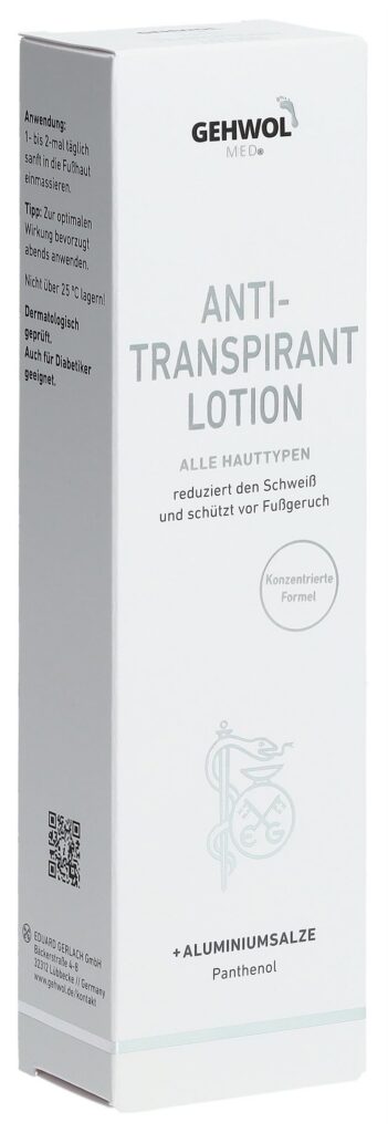 GEHWOL MED antitranspirant lot tb 125 ml