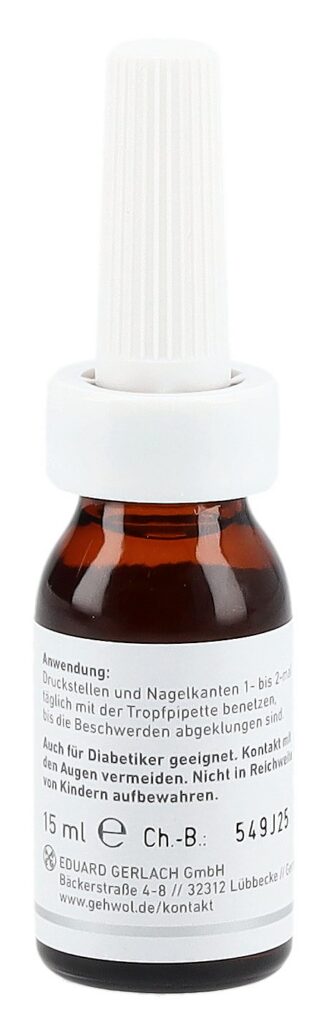 GEHWOL MED émollient d'ongles teint fl 15 ml