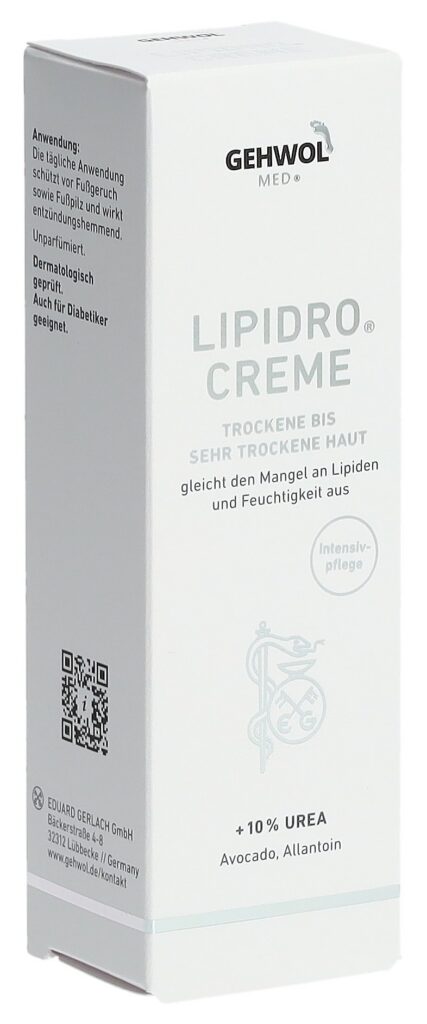 GEHWOL MED Lipidro cr 10% urea kunststofftu 40 ml