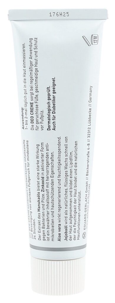 GEHWOL MED déo crème tb 75 ml