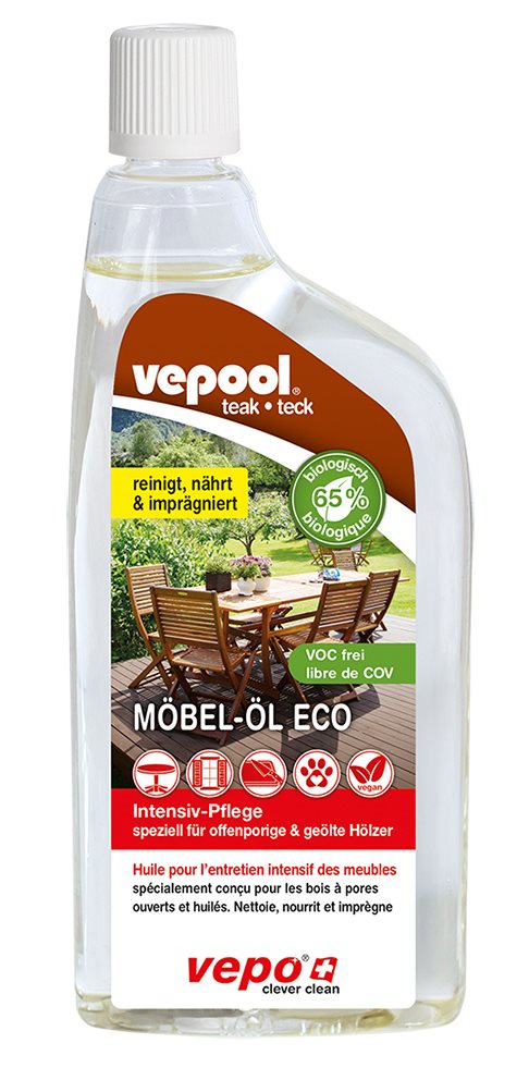 VEPOOL teck huile pour meubles éco fl 300 ml