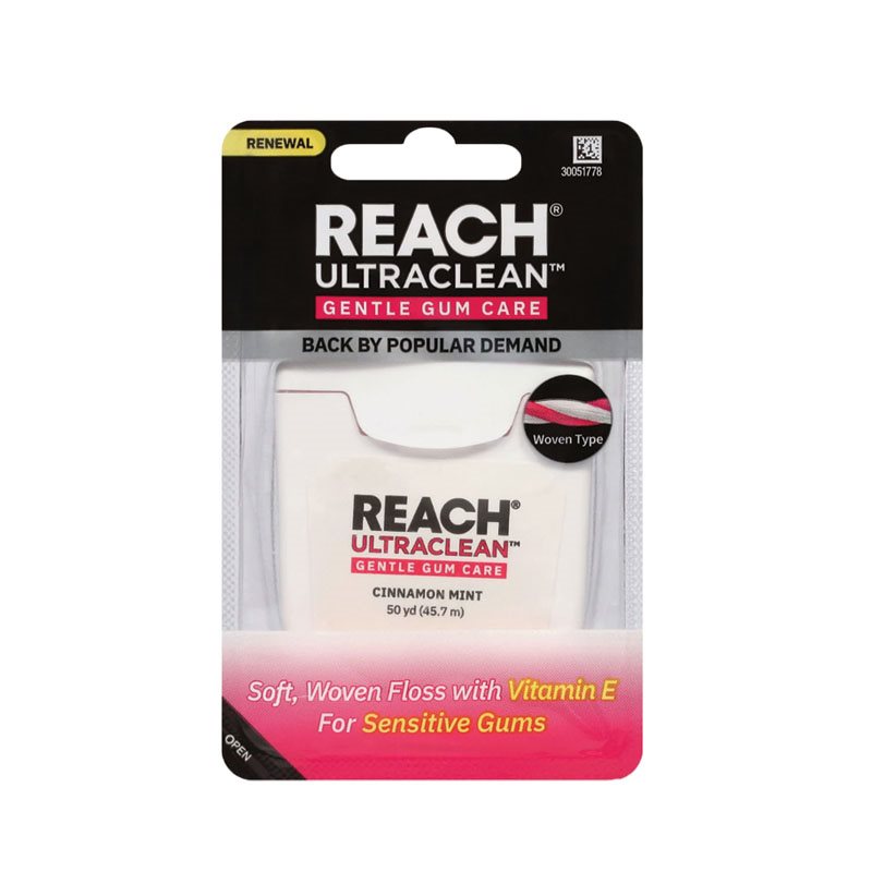 REACH ultraclean gent gum care floss cannelle dist