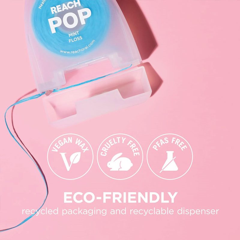 REACH pop floss mint ciré dist