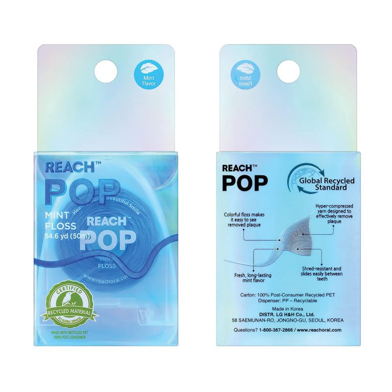 REACH pop floss mint ciré dist