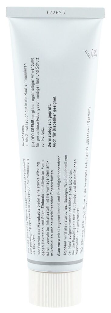 GEHWOL MED déo crème tb 125 ml