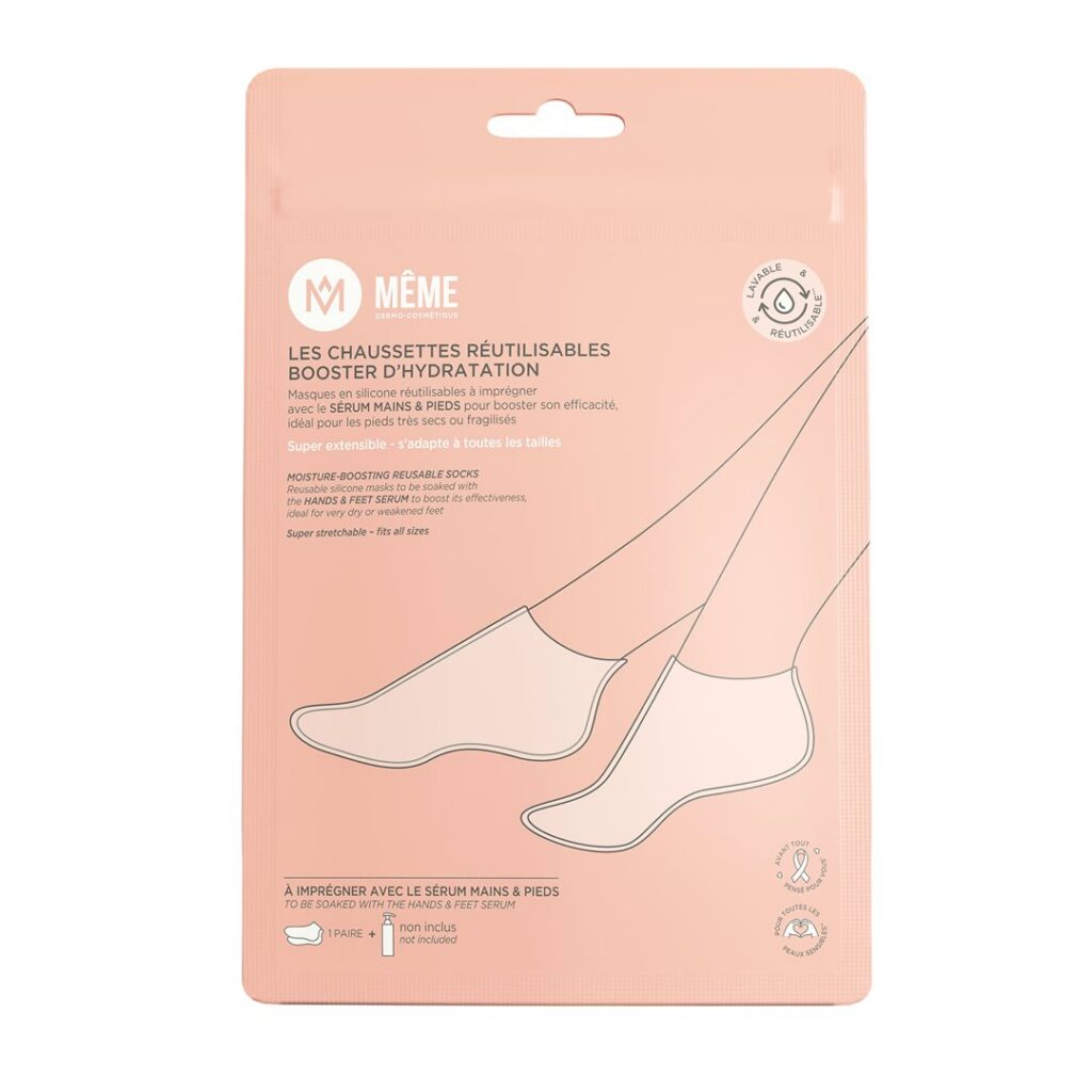 MEME chaussettes booster hydra réutilisab 1 paire