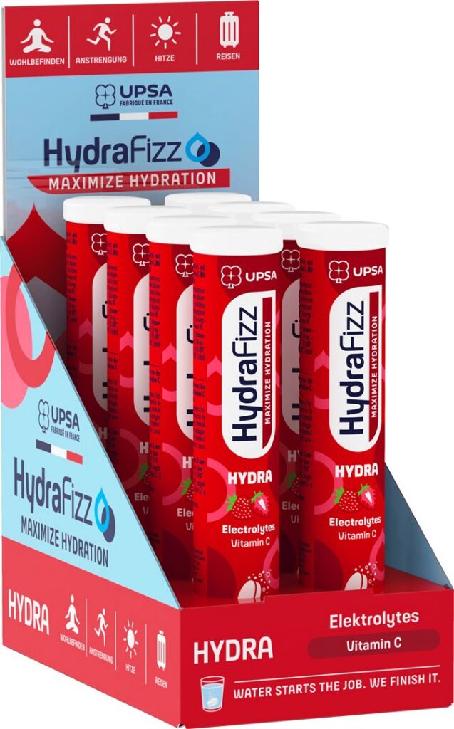 HYDRAFIZZ Hydra cpr eff strawberry 8 x 16 pce