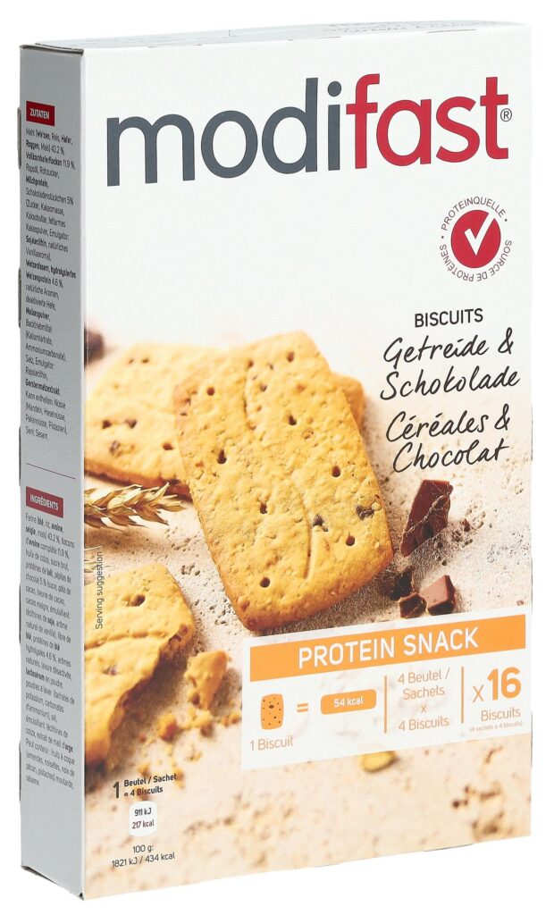MODIFAST biscuits céréale chocolat 4 x 50 g