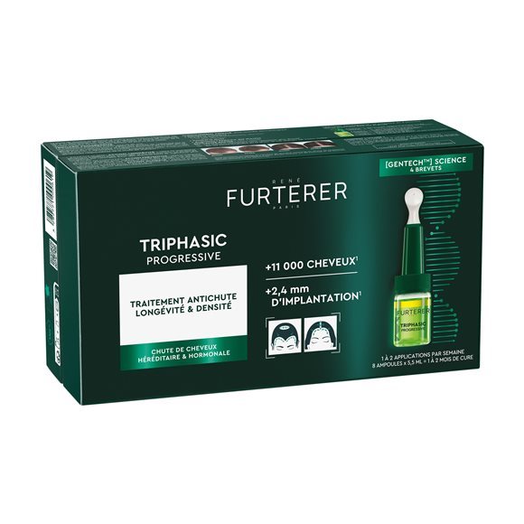 FURTERER Triphasic progres cure gentech 8 x 5.5 ml