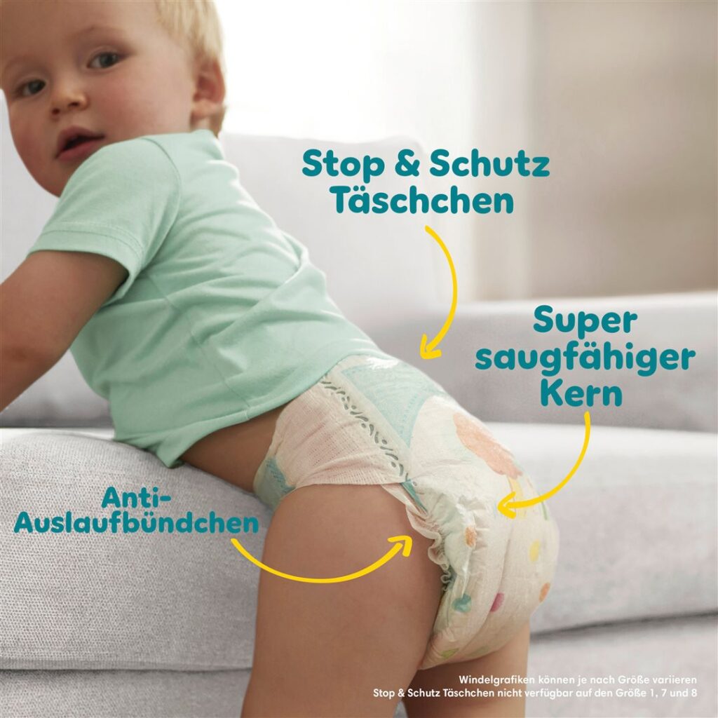 PAMPERS Baby Dry Gr4 9-14kg Maxi pa écon 45 pce
