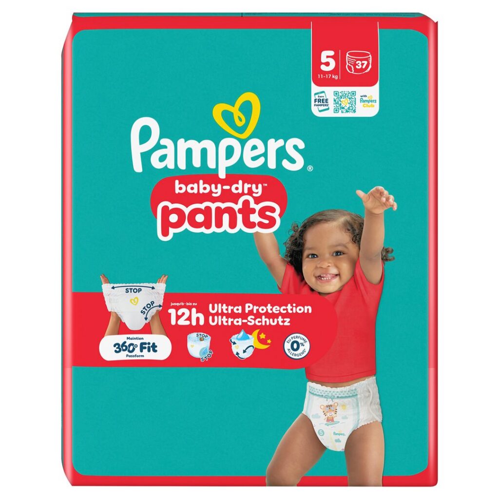 PAMPERS Baby Dry Pan Gr5 11-17kg Juni pa éc 37 pce
