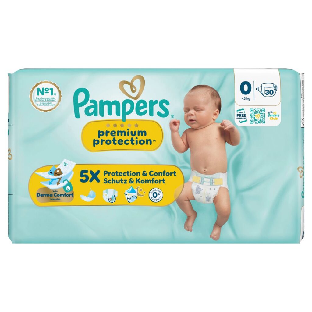 PAMPERS Prem Prot NB Gr0 <3kg Mic sin pa 30 pce