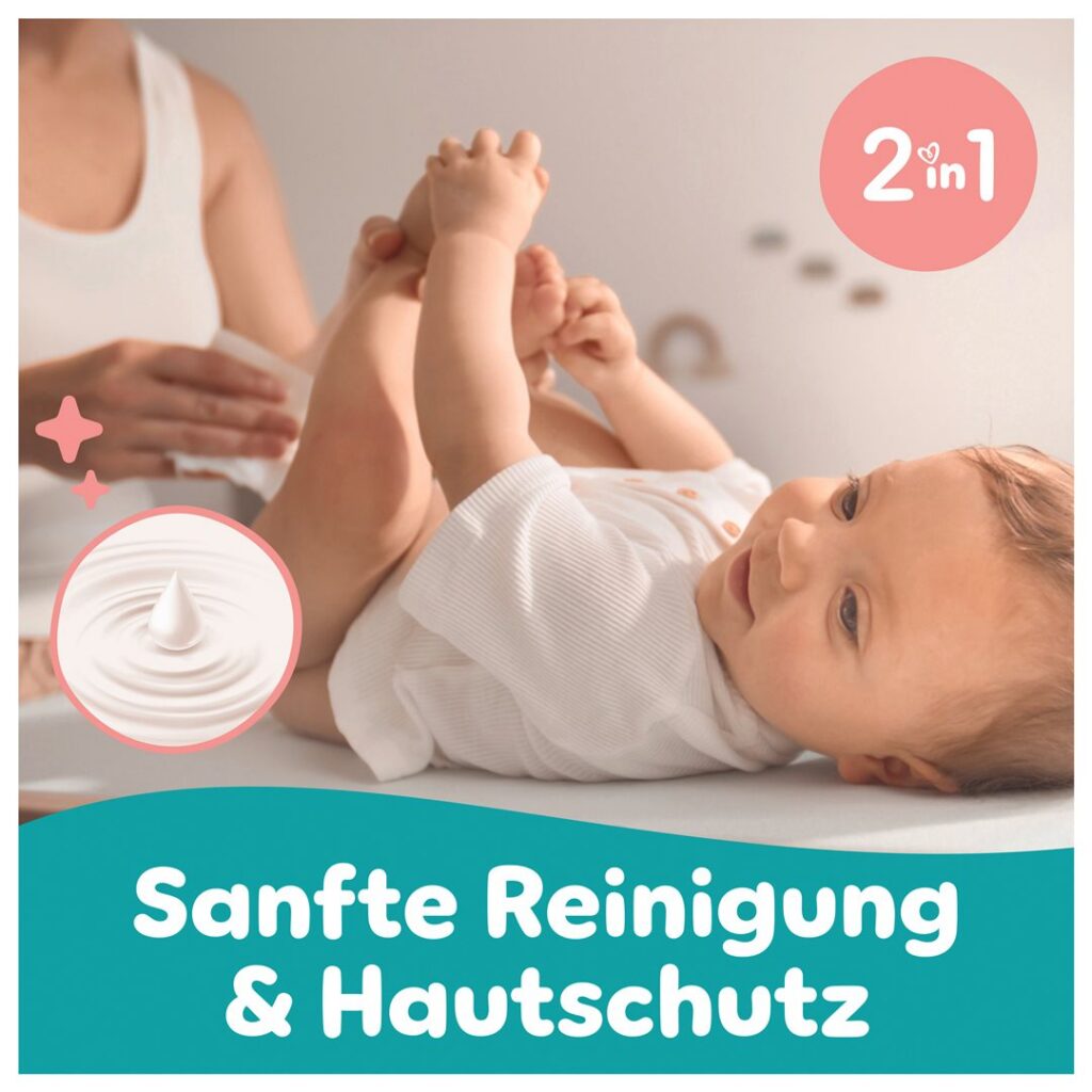 PAMPERS lingettes humides Sensitive 80 pce