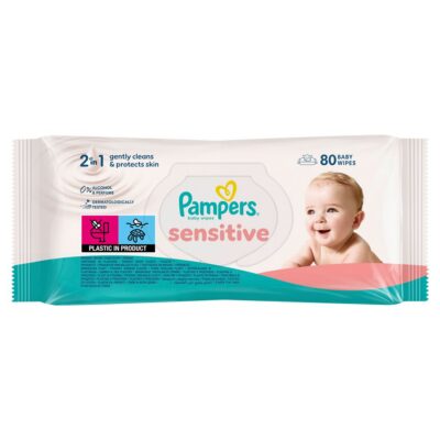 PAMPERS lingettes humides Sensitive 80 pce