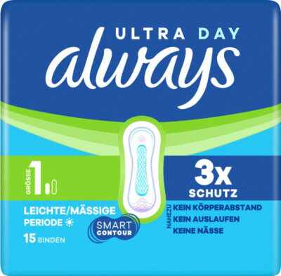 ALWAYS Ultra serv hyg Gr1 Normal 15 pce
