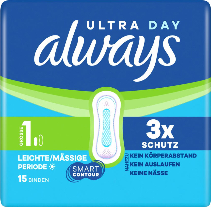ALWAYS Ultra serv hyg Gr1 Normal 15 pce