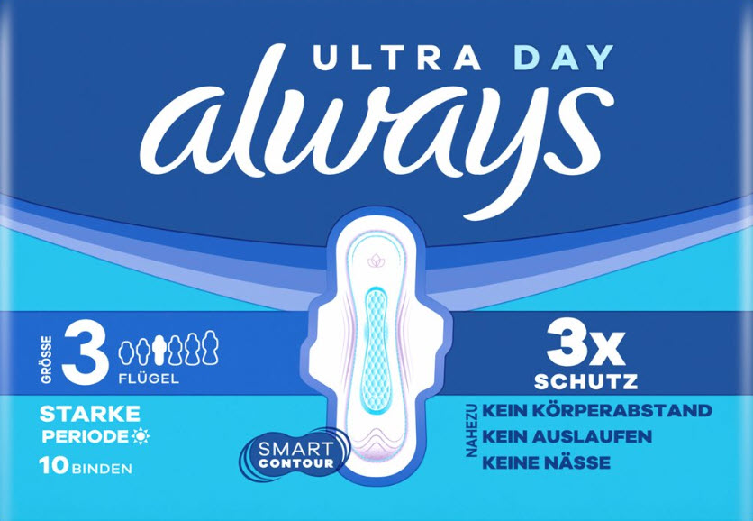 ALWAYS Ultra serv hyg Gr3 Long Plus aile 10 pce