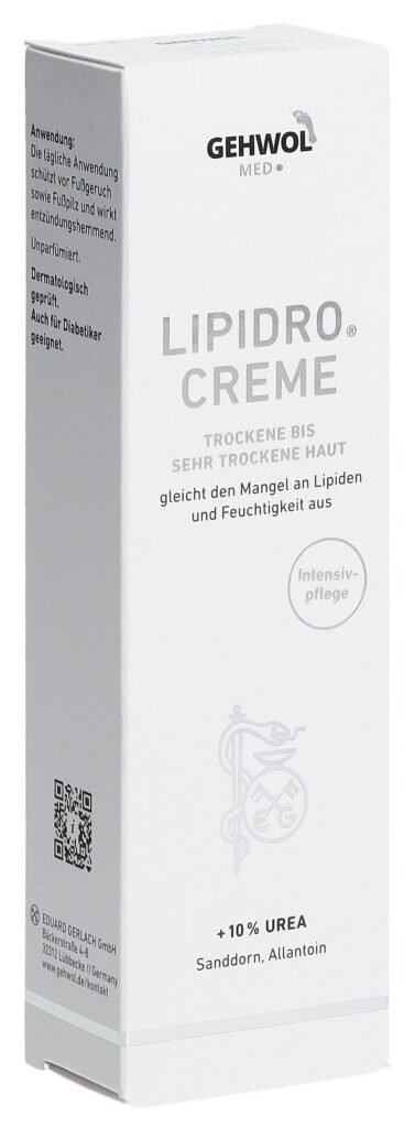 GEHWOL MED Creme Lipidro mit 10% Urea tb 75 ml