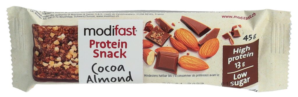 MODIFAST high protein chocolate amandes 16 x 45 g