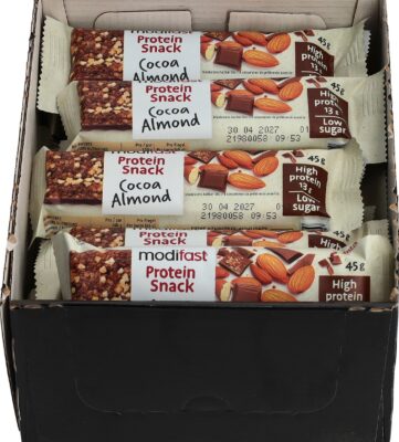 MODIFAST high protein chocolate amandes 16 x 45 g