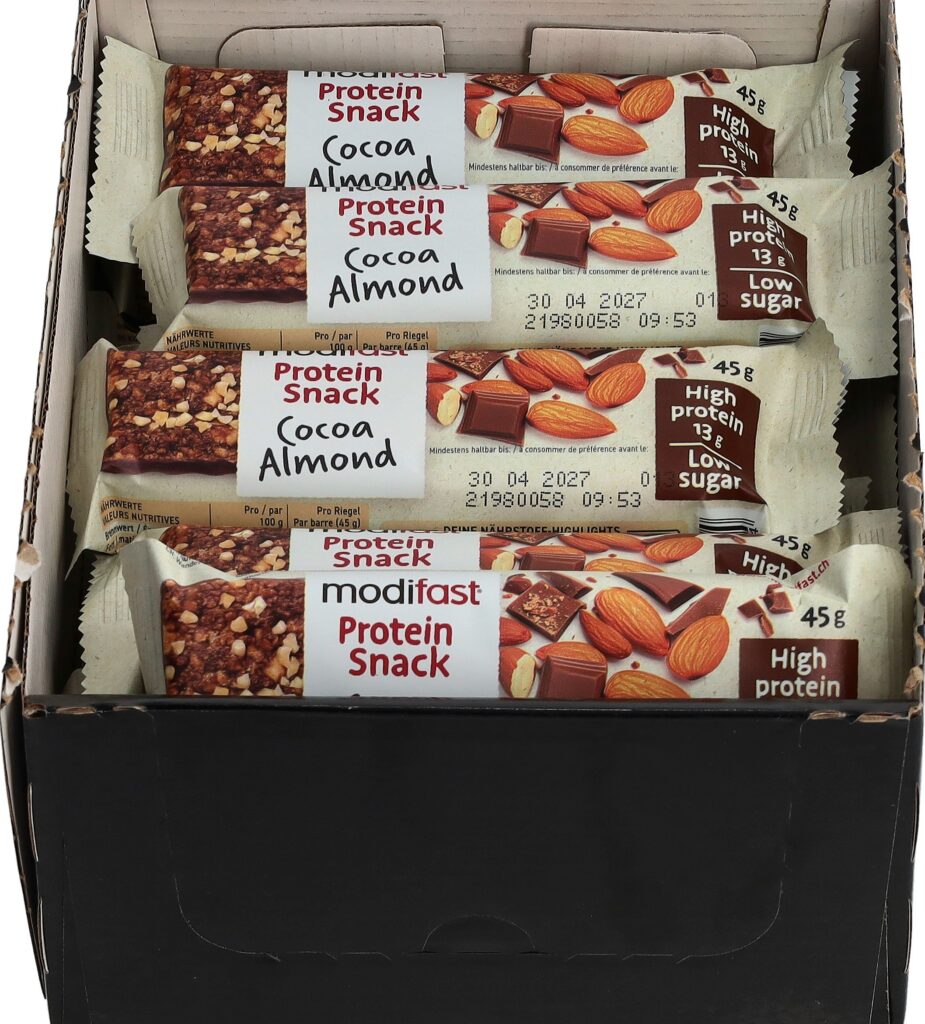 MODIFAST high protein chocolate amandes 16 x 45 g