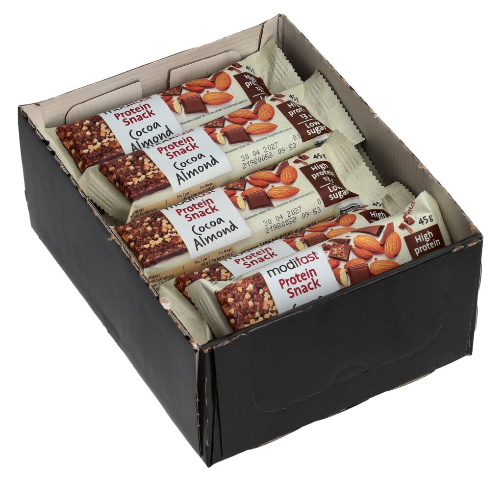 MODIFAST high protein chocolate amandes 16 x 45 g