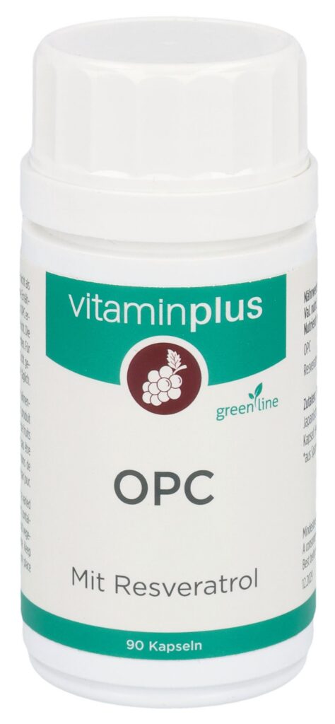 VITAMINPLUS OPC & Resveratrol caps bte 90 pce