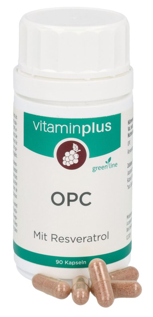 VITAMINPLUS OPC & Resveratrol caps bte 90 pce