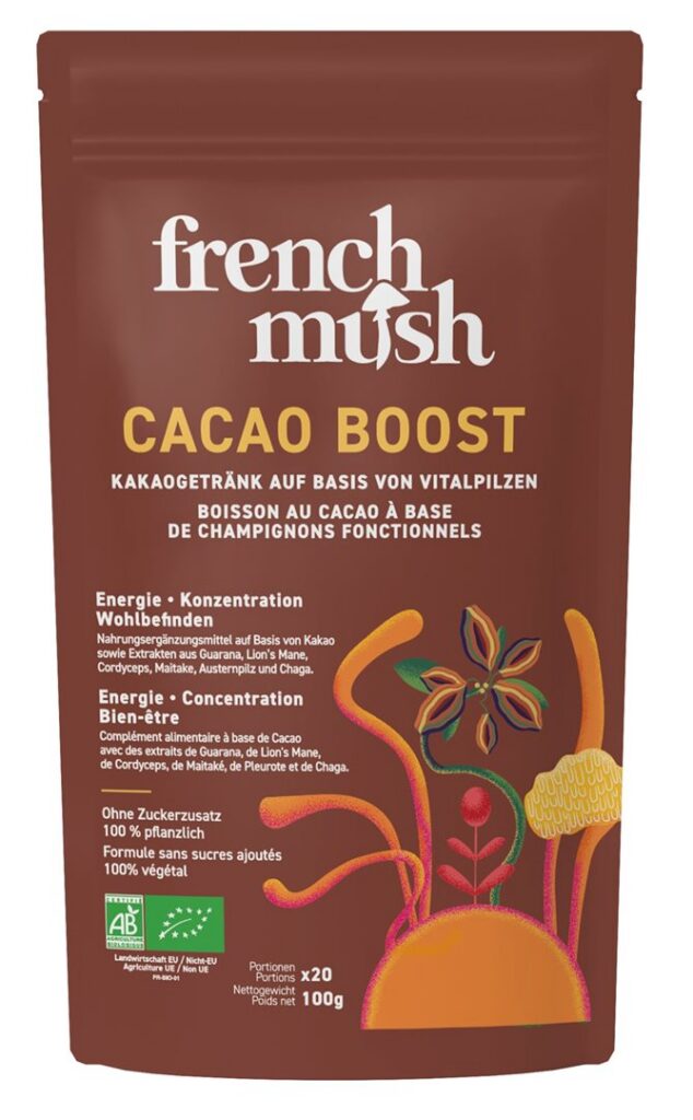 FRENCH MUSH cacao boost pdr sach 100 g