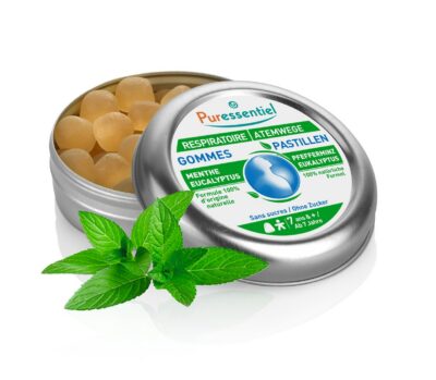 PURESSENTIEL gommes menthe-eucalyptus 45 g